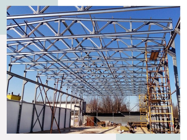 Строительство цехов в Орск от 620 руб. под ключ