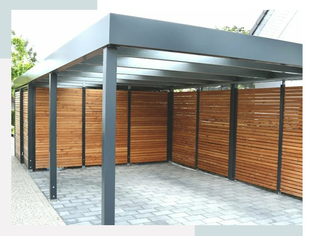 Навесы для парковки в Орске