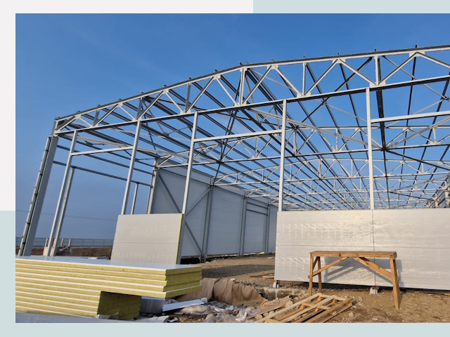 Утепленные ангары в Орск от 620 руб. за м²