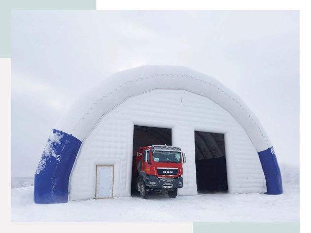 Мобильные ангары в Орске