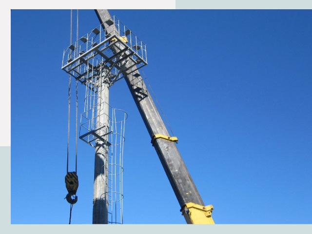 Монтаж осветительных мачт в Орск от 620 руб.