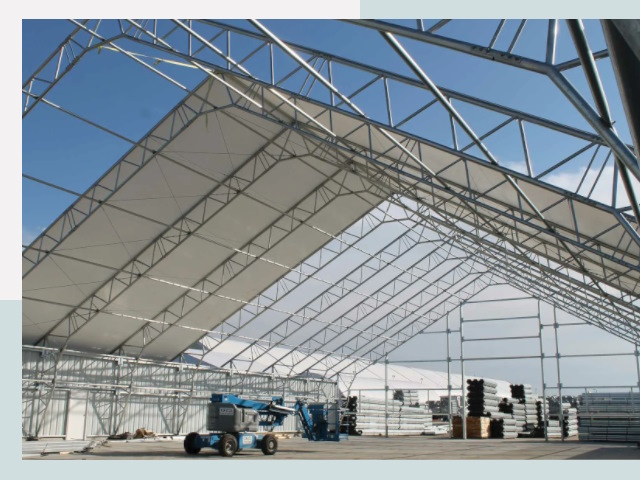 Каркасно-тентовые сооружения от СтальСтрой-Рск по цене 620 руб.