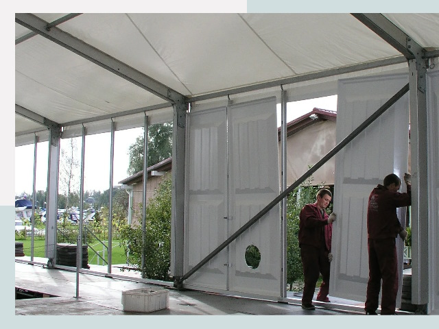 Быстро сборные шатры в Орск от 620 руб. за м²