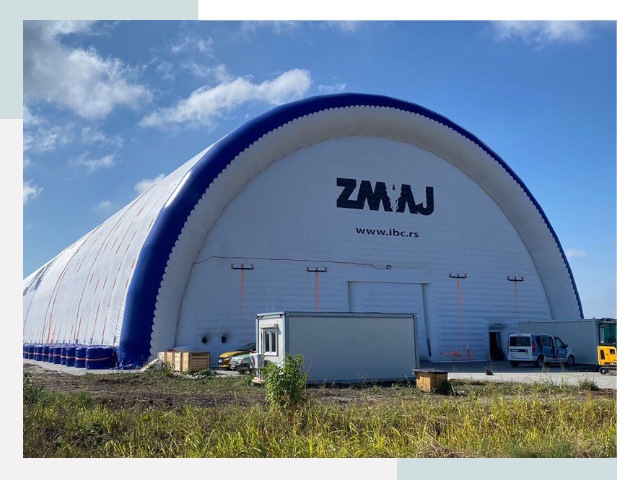 Брендирование ангаров в Орске