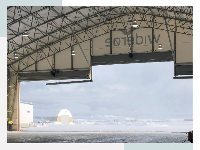 Ворота для ангаров в Орске