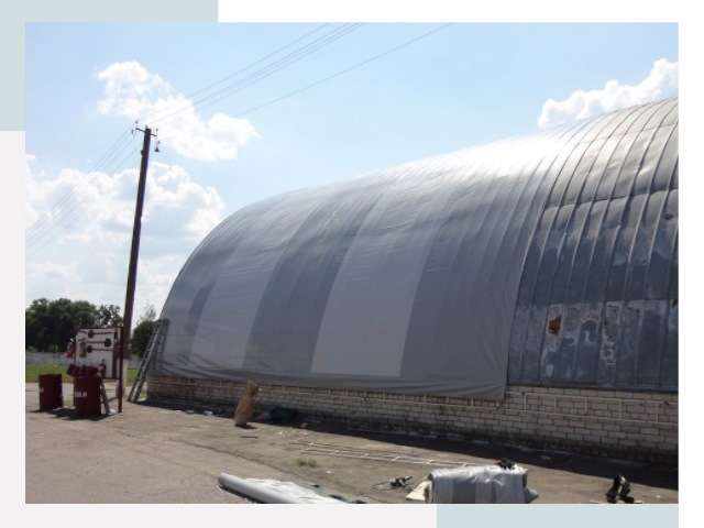 Ремонт ангаров в Орске